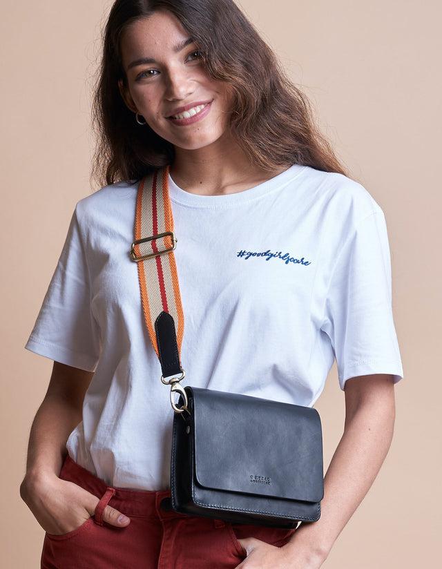 O My Bag Striped Webbing Strap