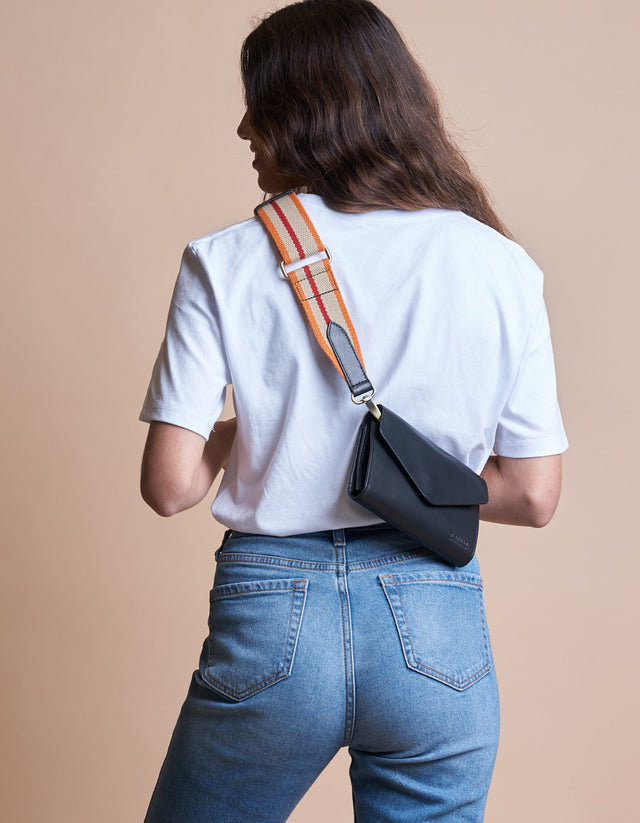 O My Bag Striped Webbing Strap