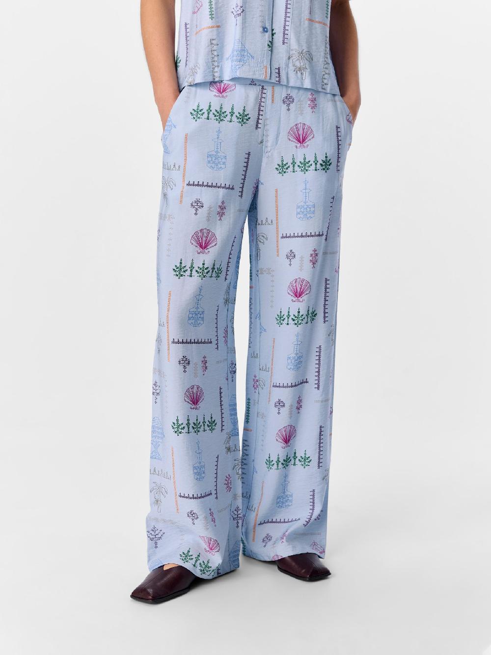 Object Petite BEDRUKT BROEK