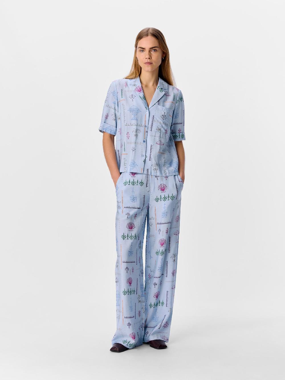 Object Petite BEDRUKT BROEK