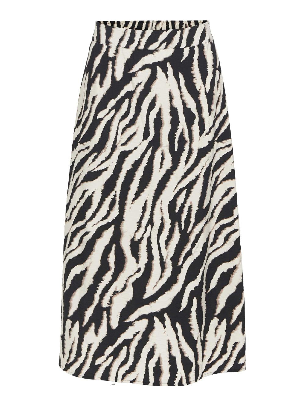 object petite BEDRUKT MIDDELLANGE ROK