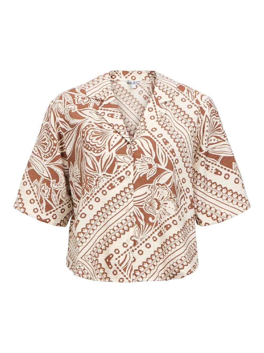 object petite BEDRUKT OVERHEMD