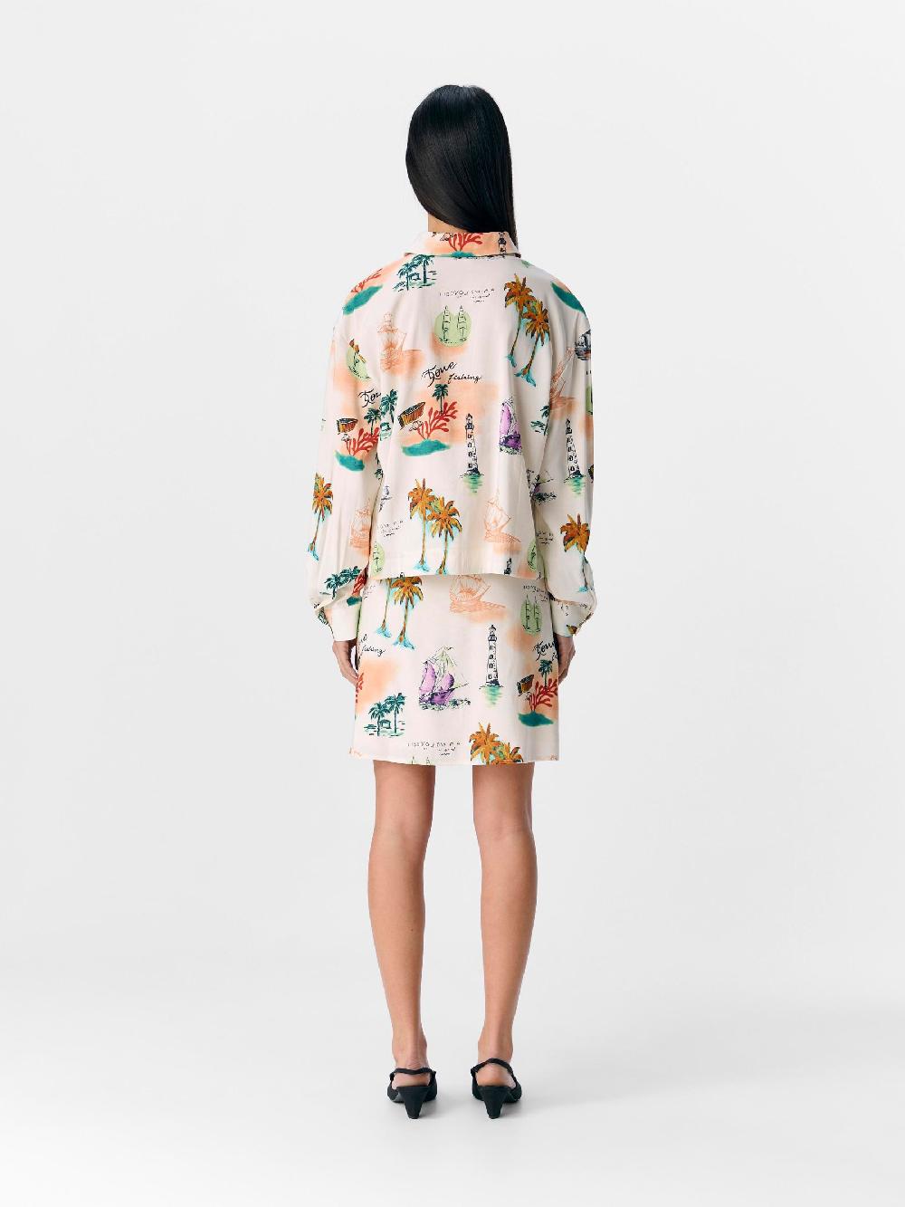 Object Petite BEDRUKT OVERHEMD