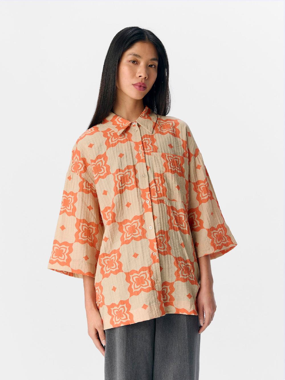 Object Petite BEDRUKT OVERHEMD