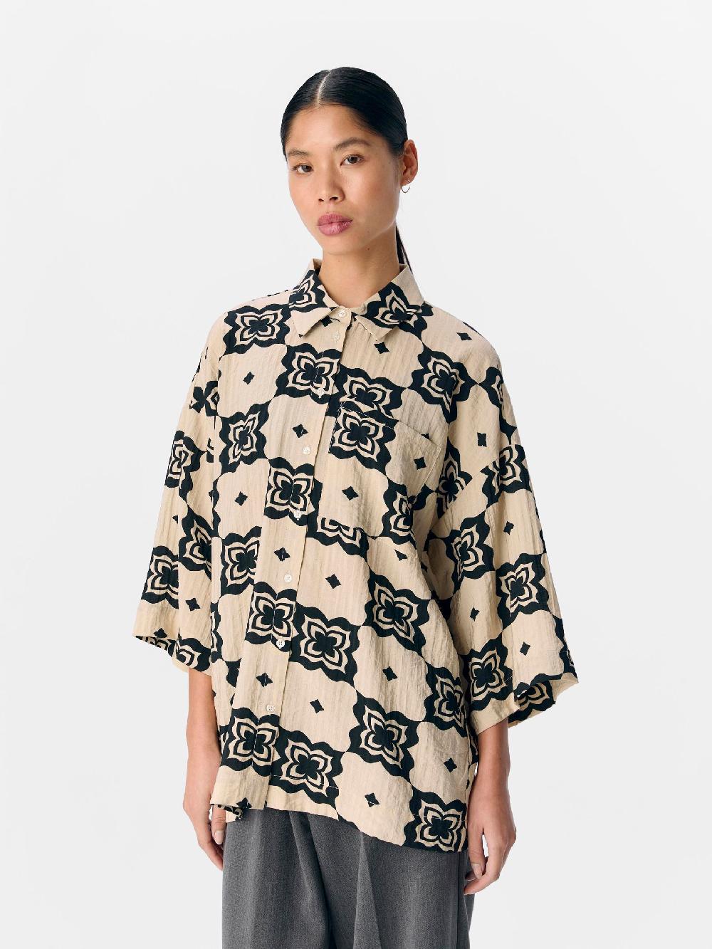 Object Petite BEDRUKT OVERHEMD