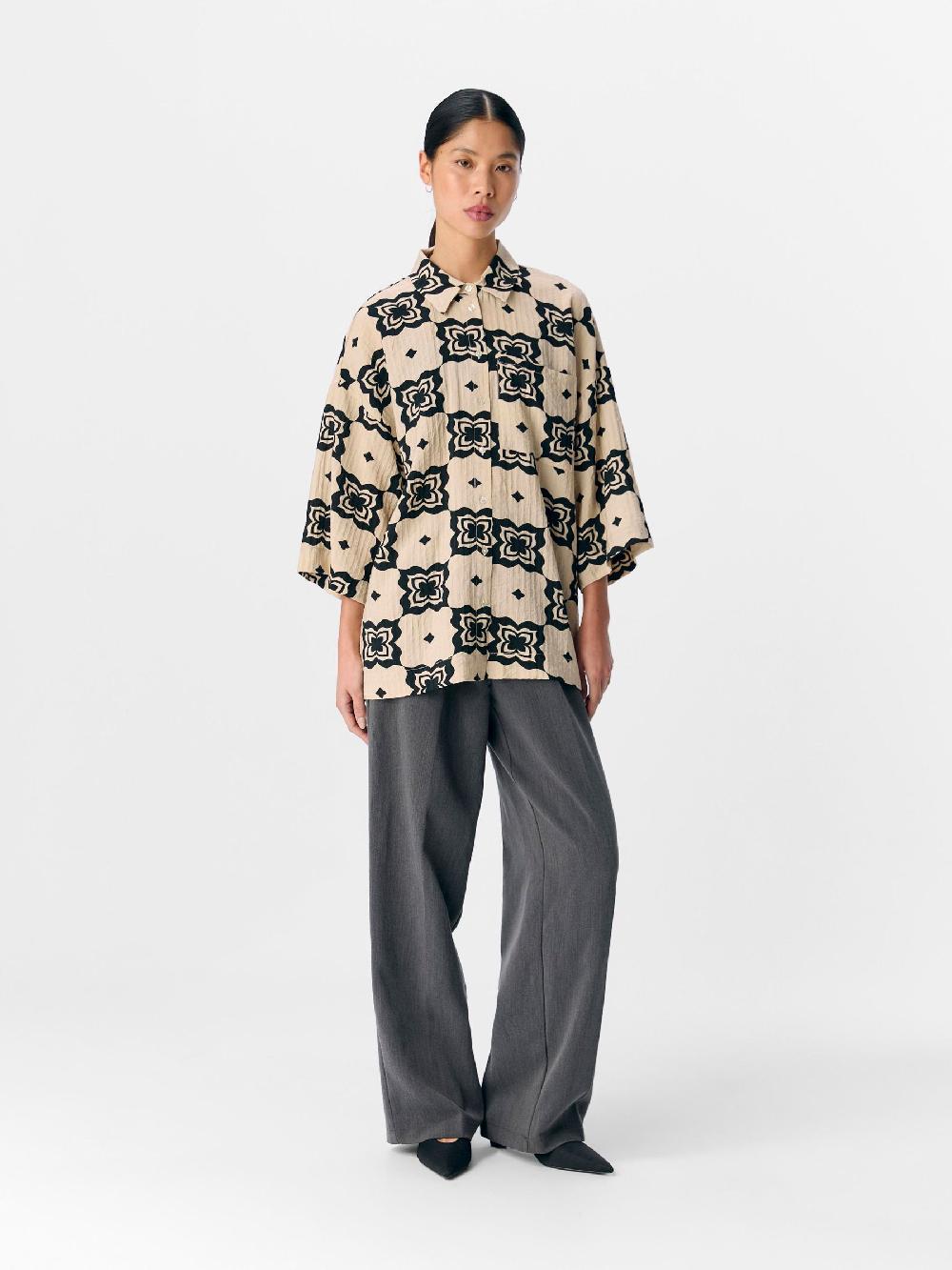 Object Petite BEDRUKT OVERHEMD