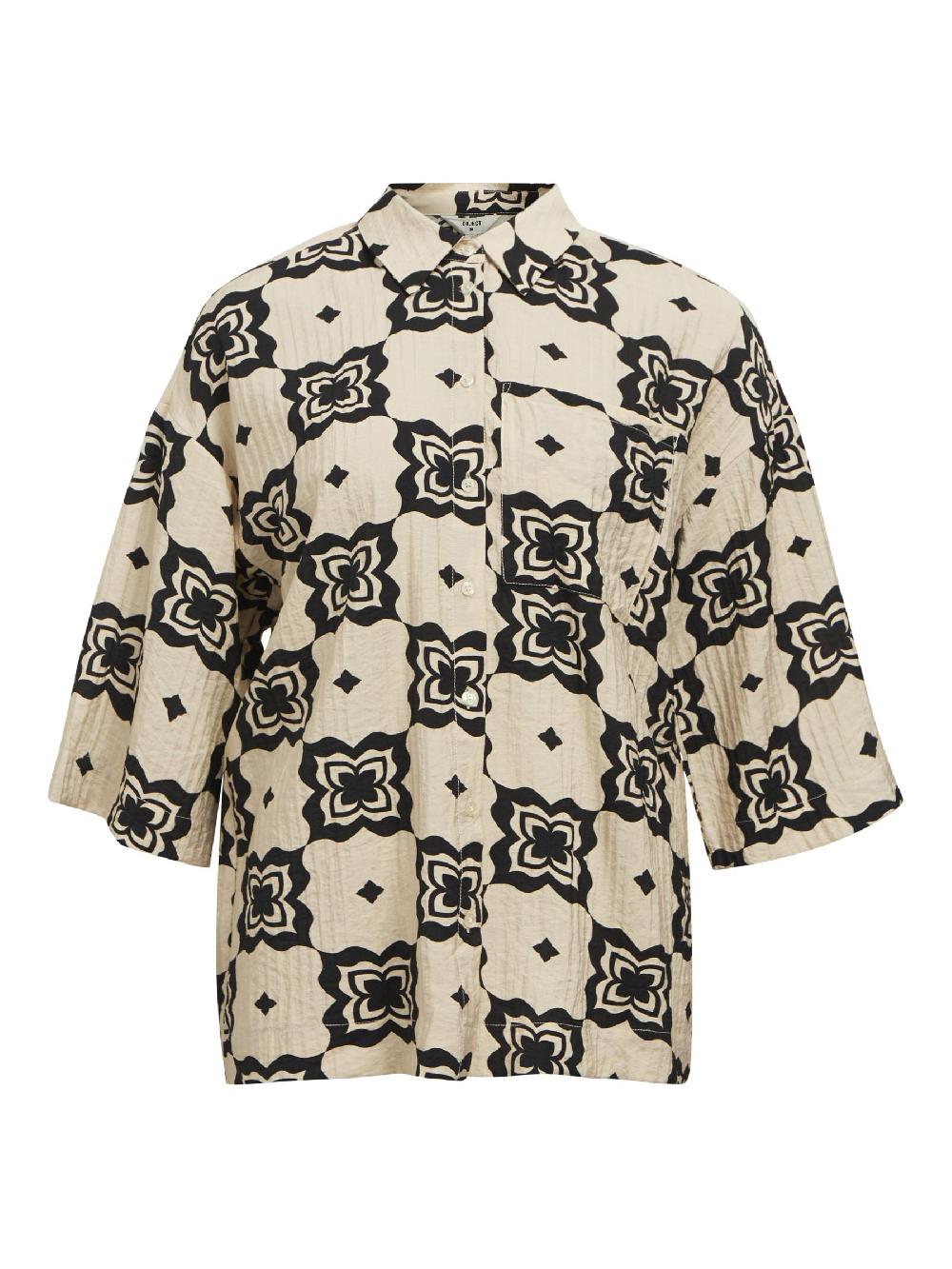 object petite BEDRUKT OVERHEMD