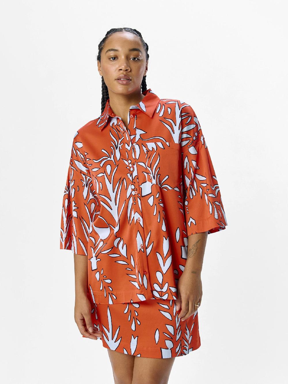 Object Petite BEDRUKT OVERHEMD