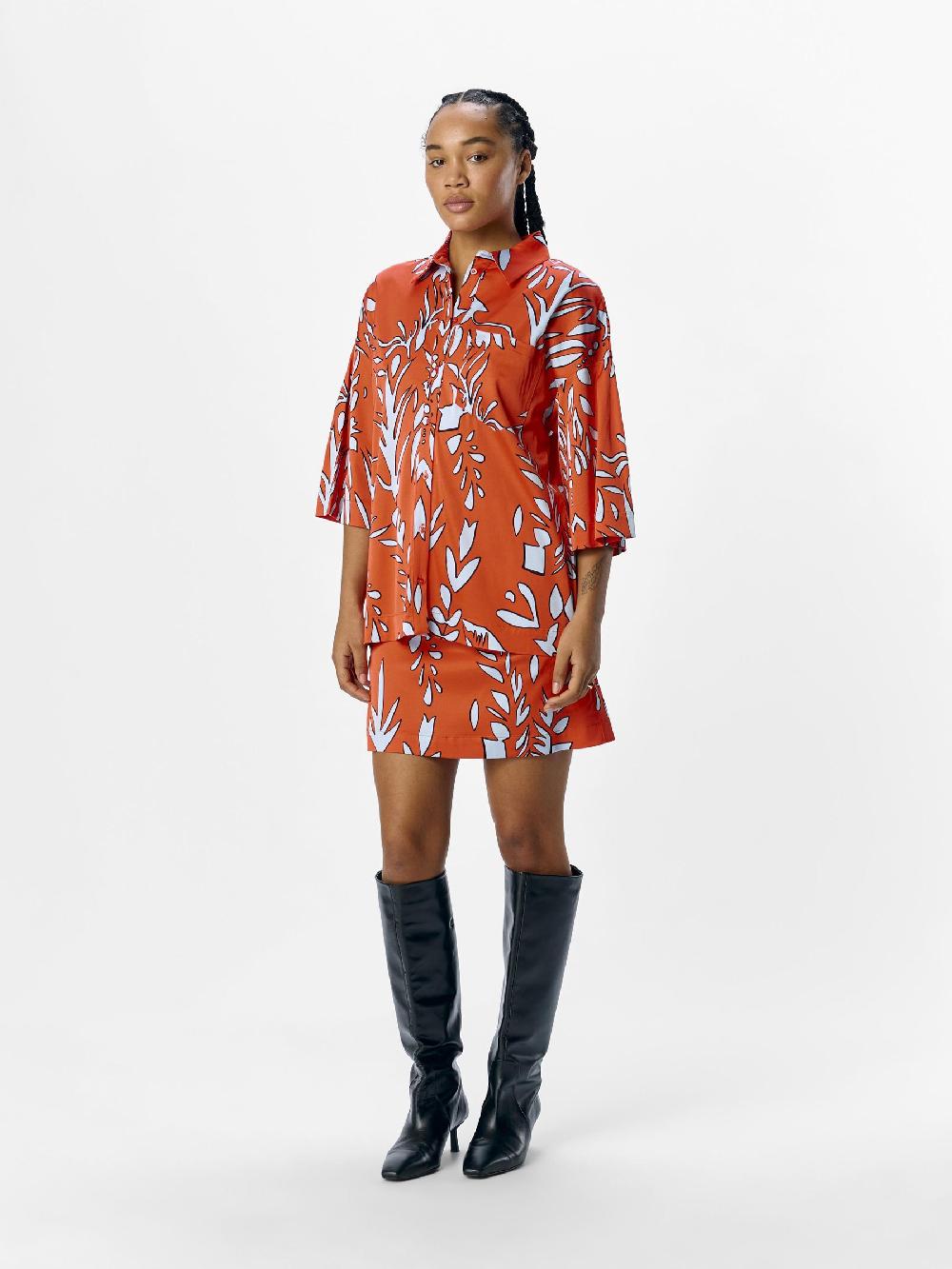 Object Petite BEDRUKT OVERHEMD