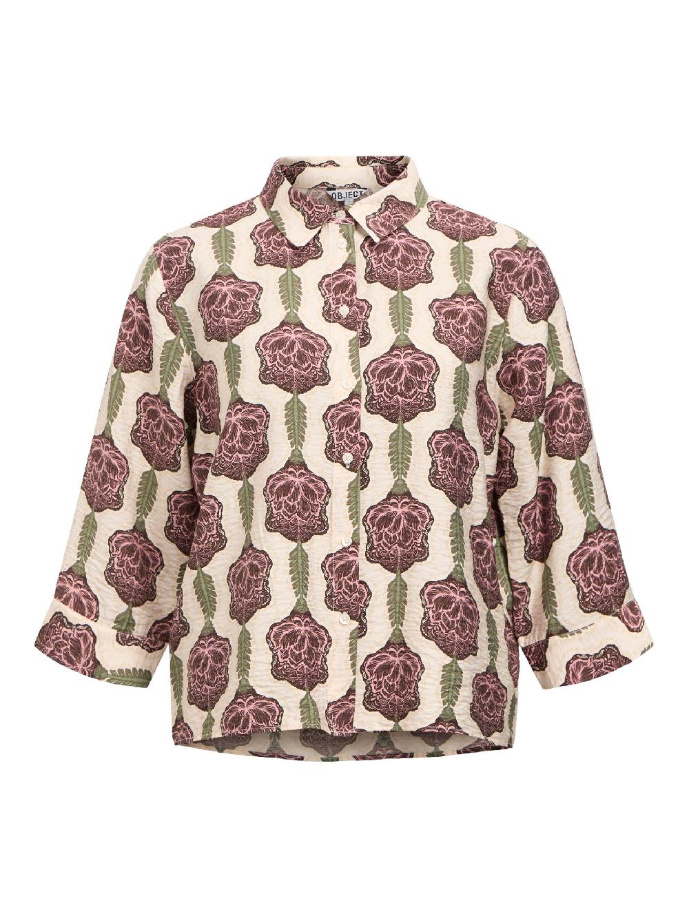 object petite BEDRUKT OVERHEMD