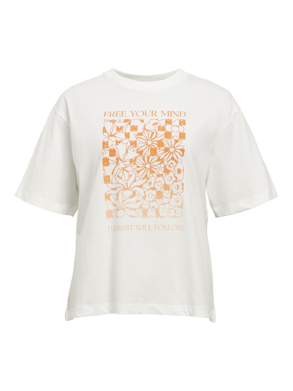 object petite BEDRUKT T-SHIRT