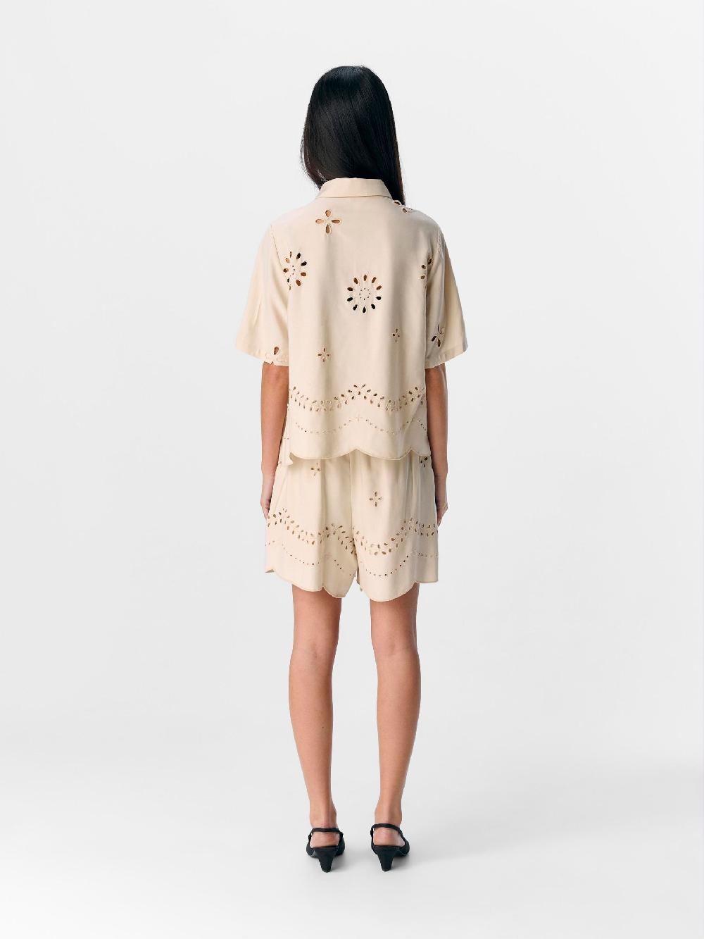 Object Petite BRODERIE ANGLAISE OVERHEMD