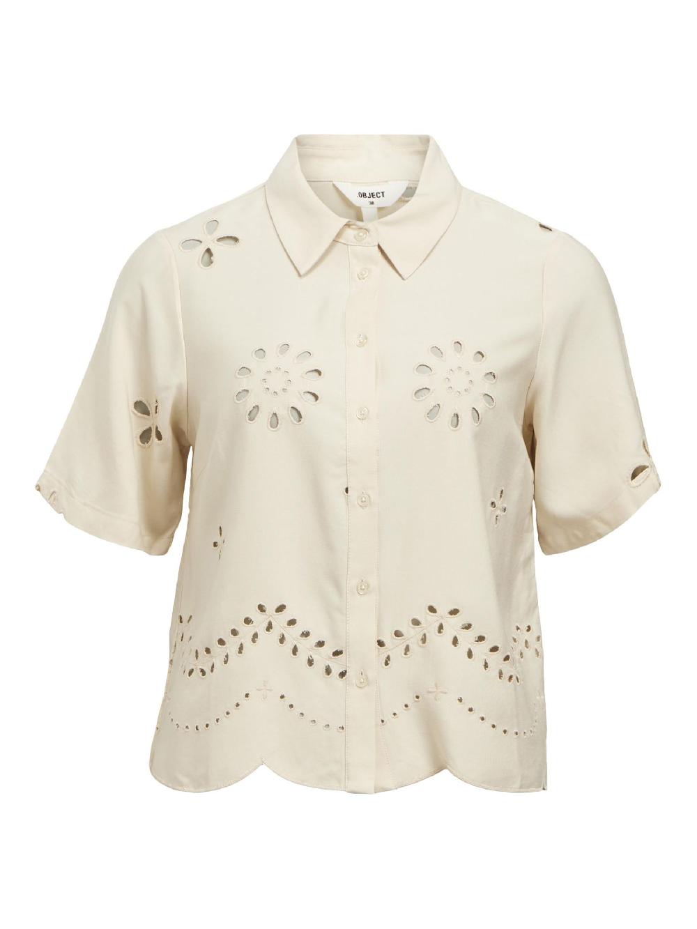 object petite BRODERIE ANGLAISE OVERHEMD