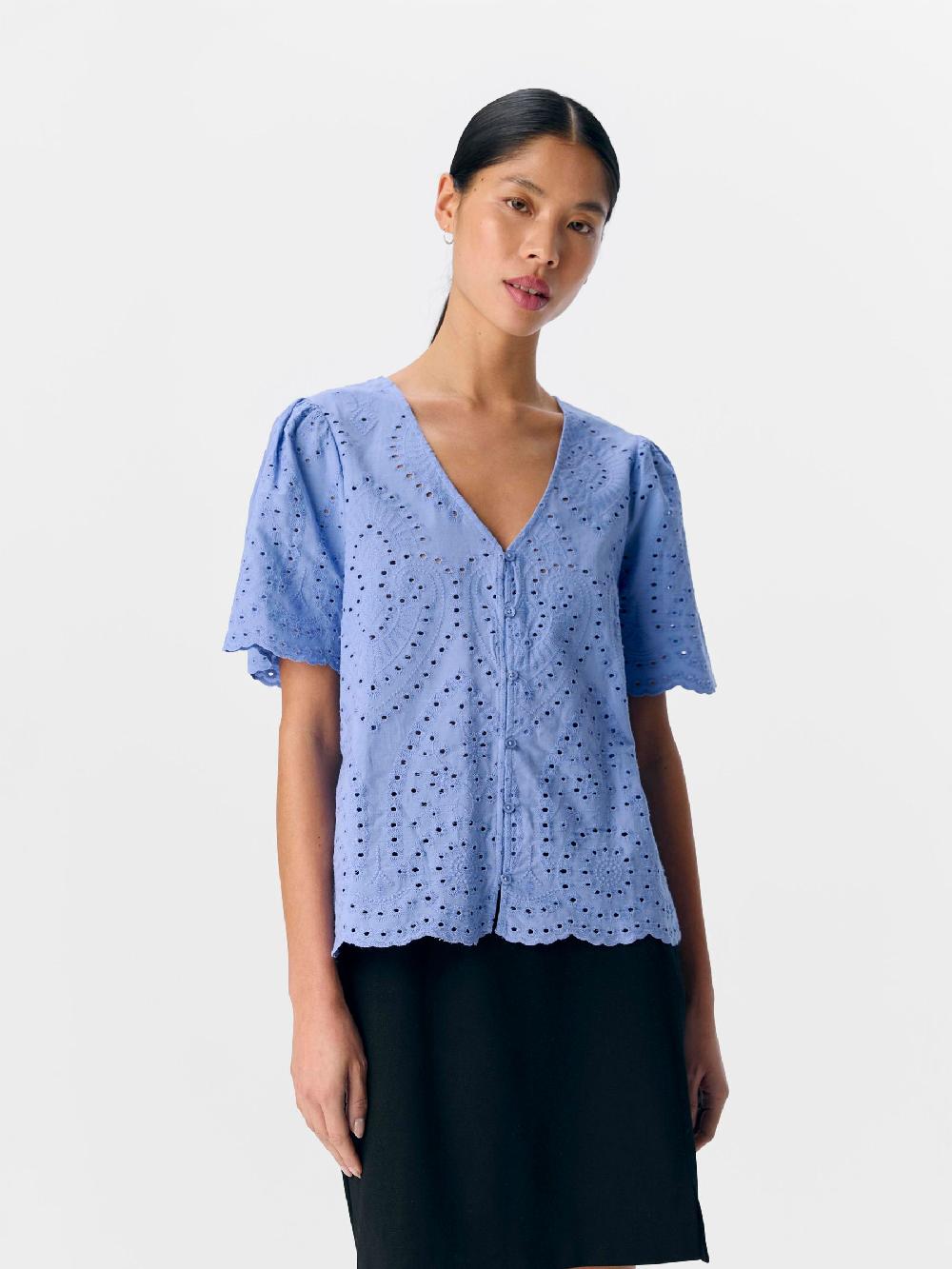 Object Petite BRODERIE ANGLAISE OVERHEMD