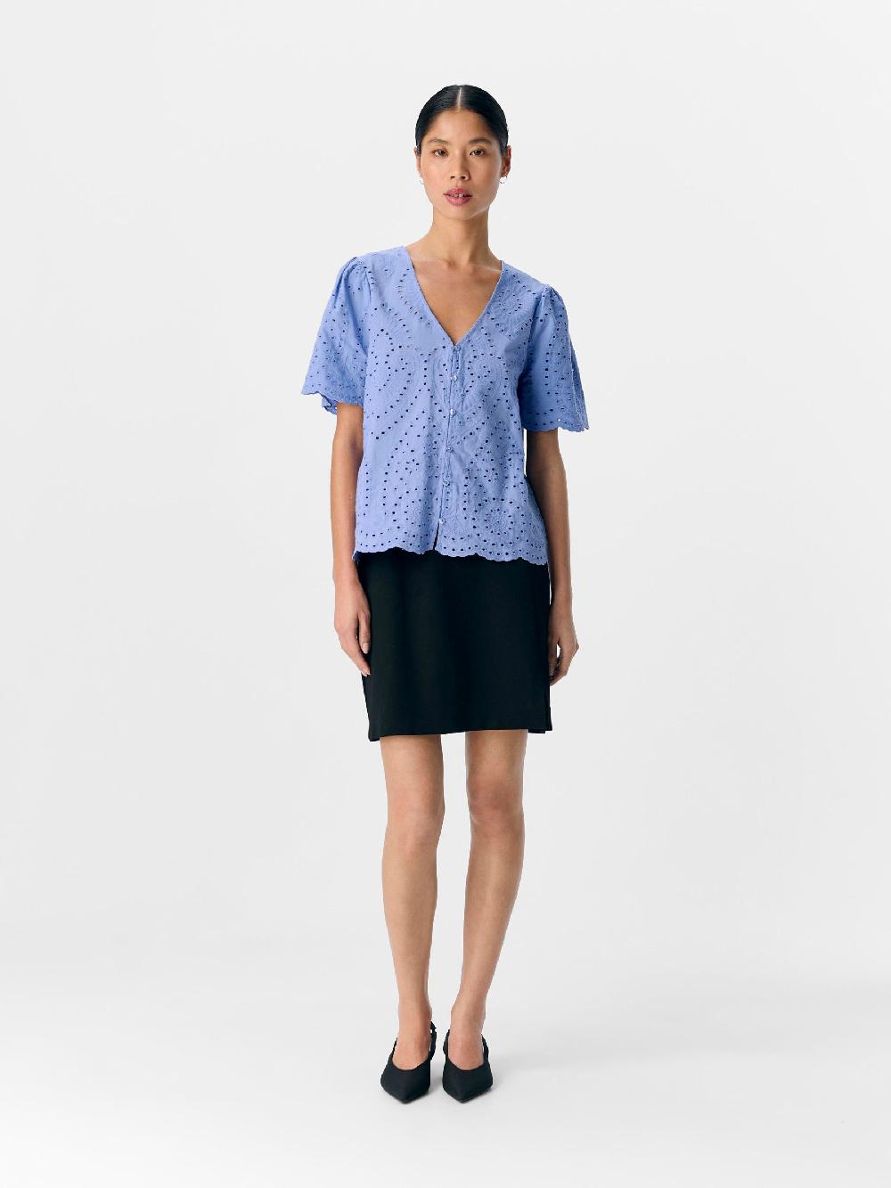 Object Petite BRODERIE ANGLAISE OVERHEMD