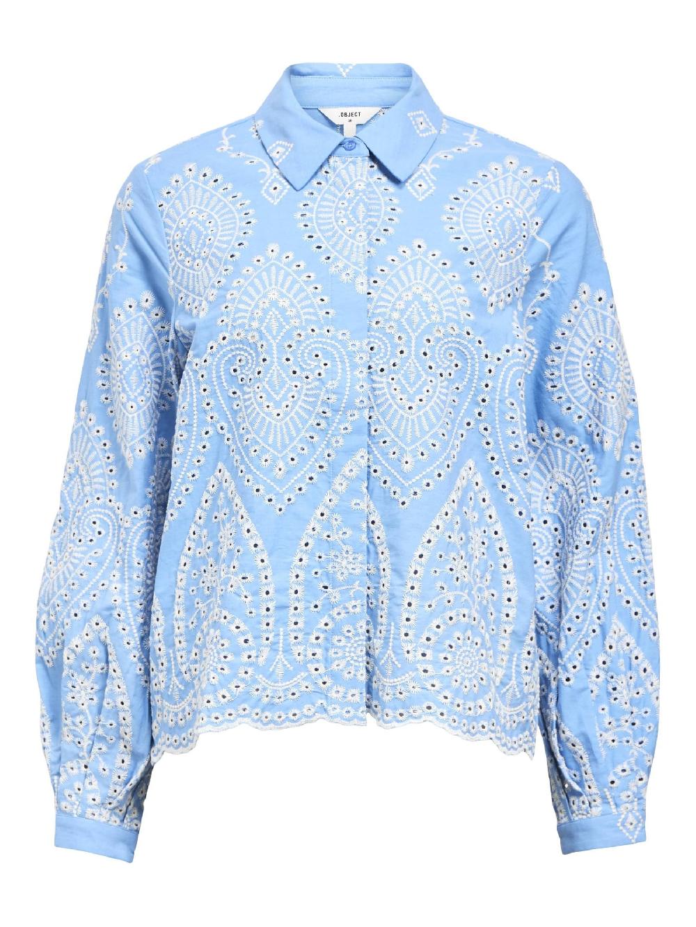 object petite BRODERIE ANGLAISE OVERHEMD