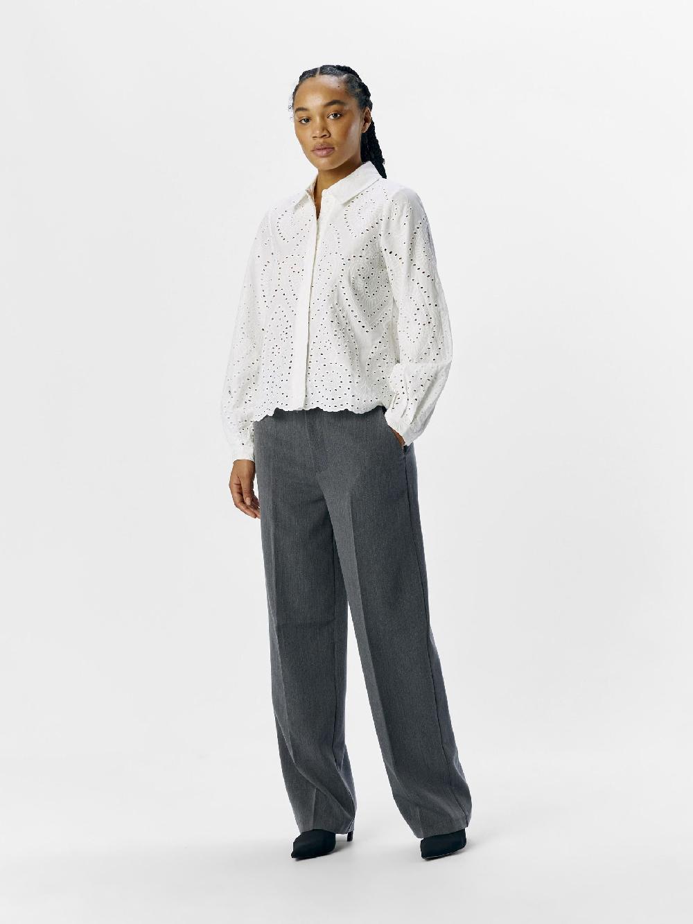 Object Petite BRODERIE ANGLAISE OVERHEMD