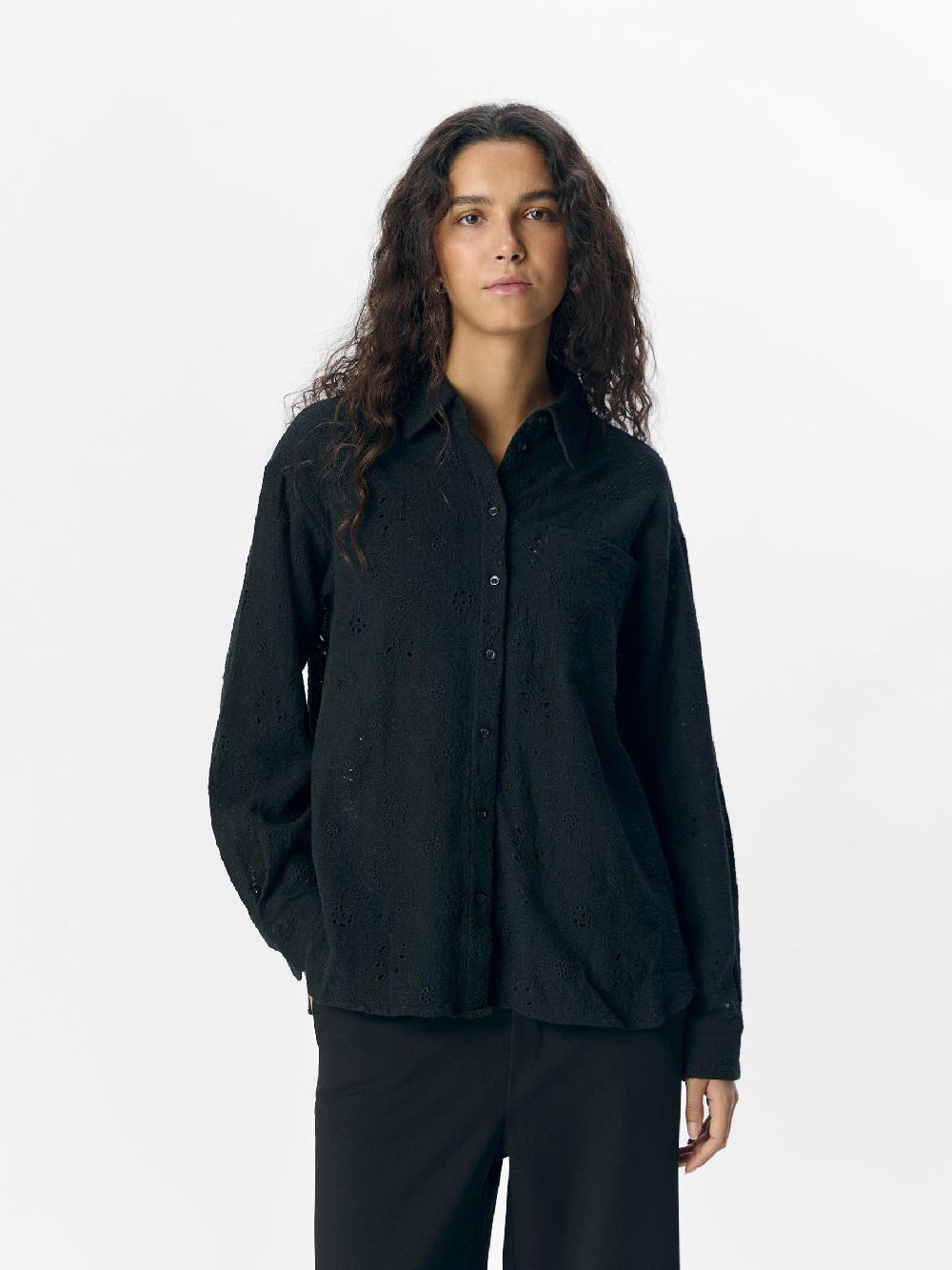 Object Petite BRODERIE ANGLAISE OVERHEMD