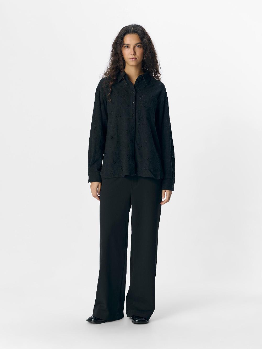 Object Petite BRODERIE ANGLAISE OVERHEMD