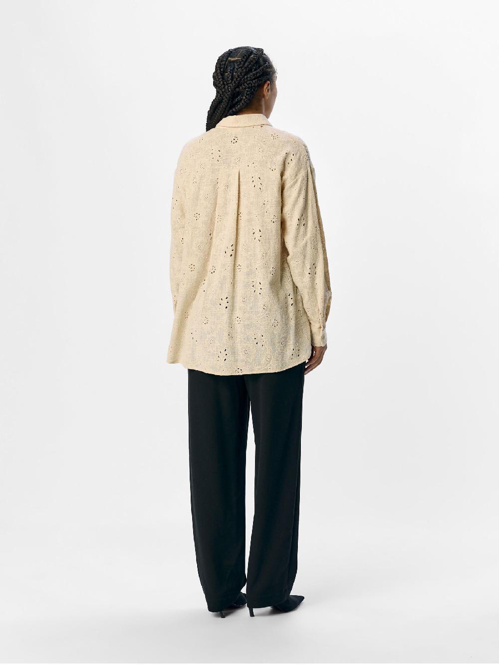 Object Petite BRODERIE ANGLAISE OVERHEMD