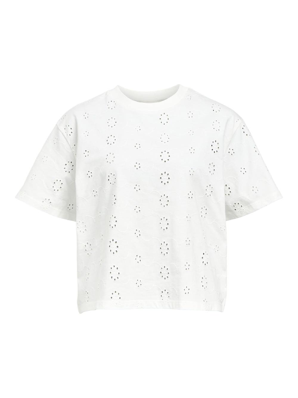 object petite BRODERIE ANGLAISE T-SHIRT