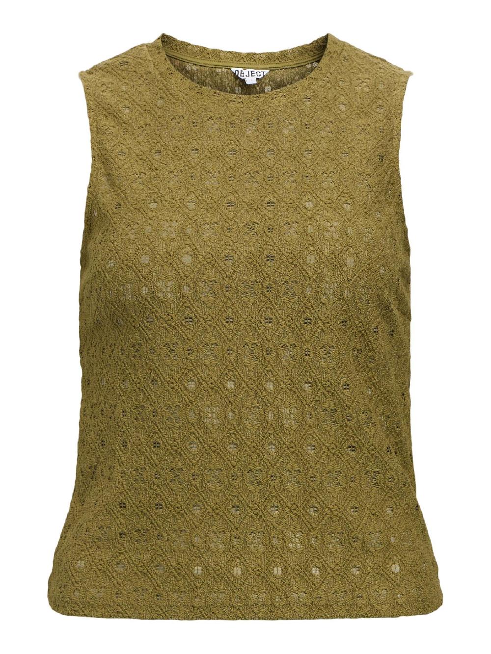object petite BRODERIE TANKTOP