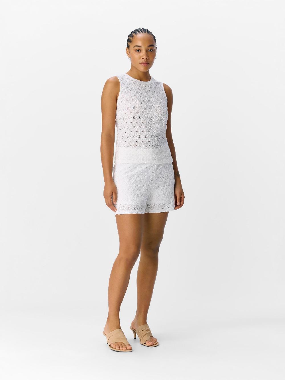 Object Petite BRODERIE TANKTOP