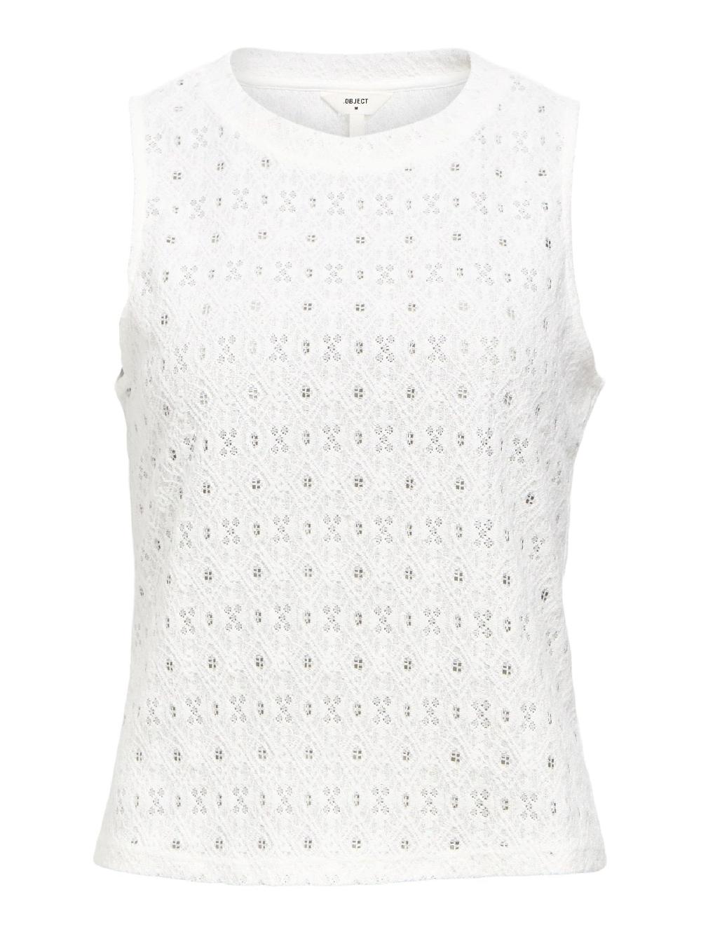 object petite BRODERIE TANKTOP