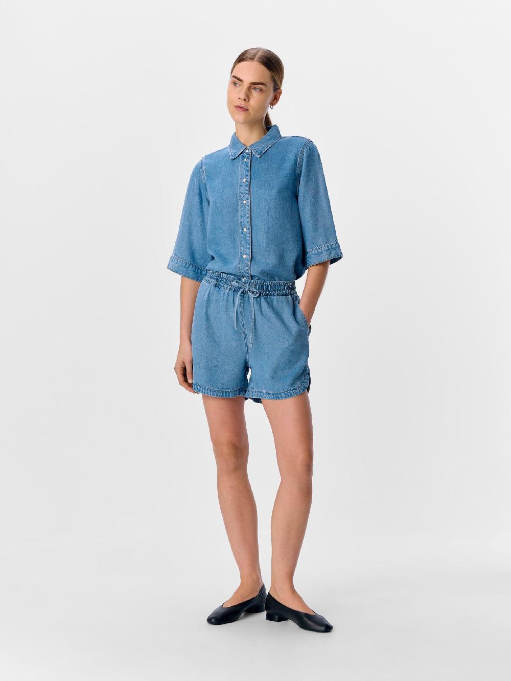 Object Petite CASUAL DENIM SHORT