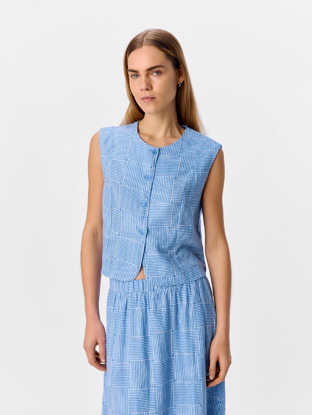 Object Petite CROPPED FIT GILET