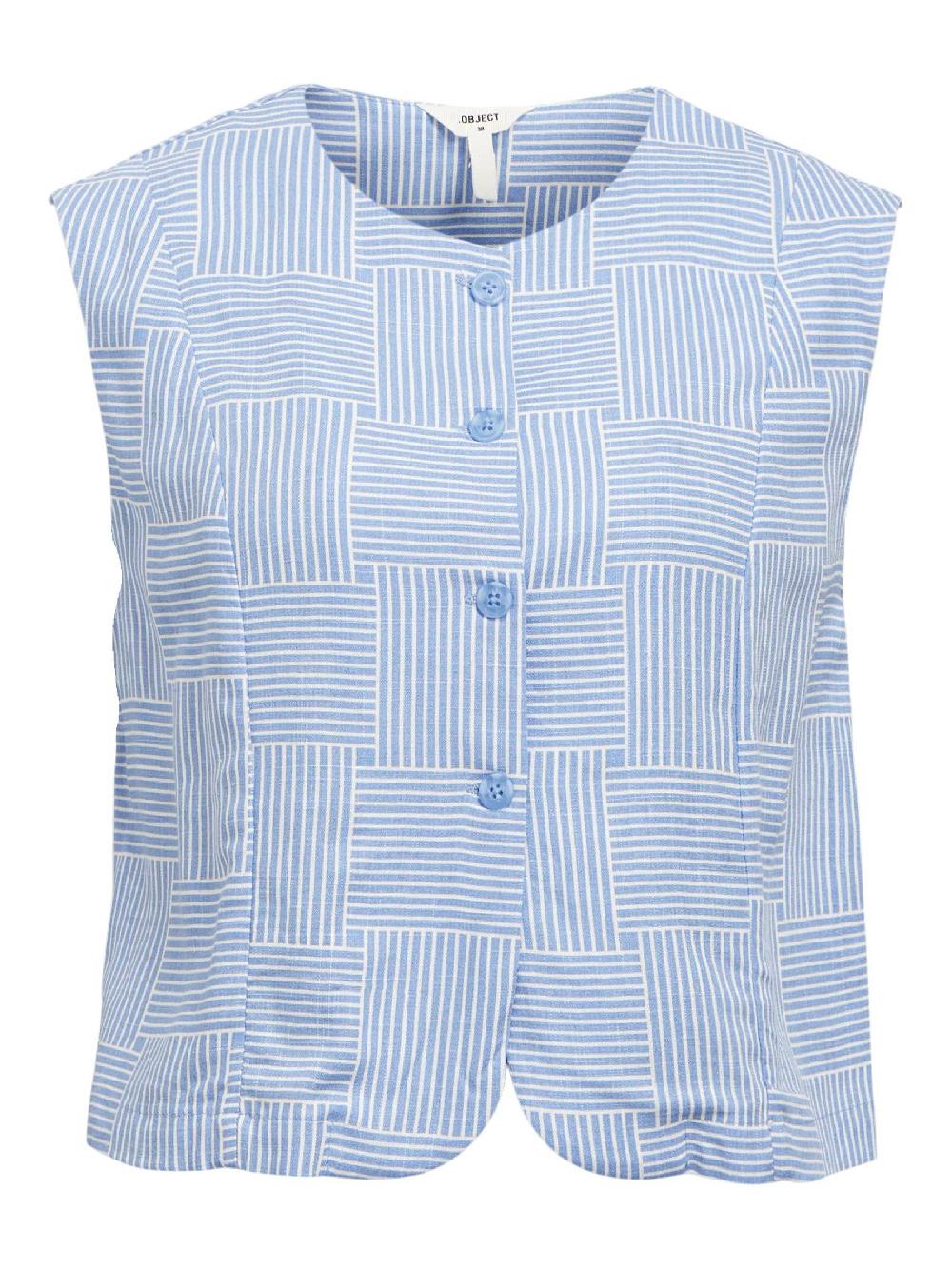 object petite CROPPED FIT GILET