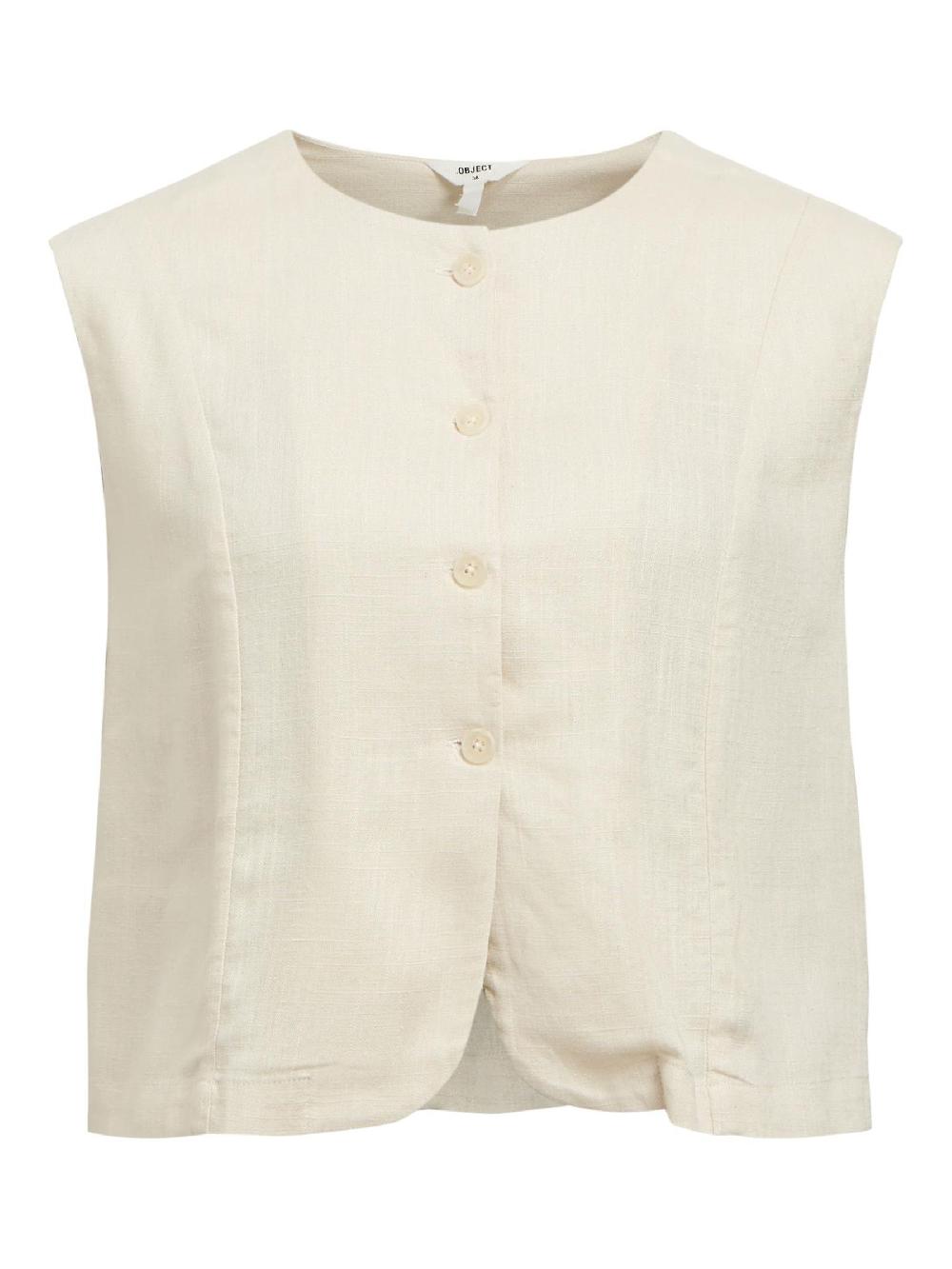 object petite CROPPED FIT GILET
