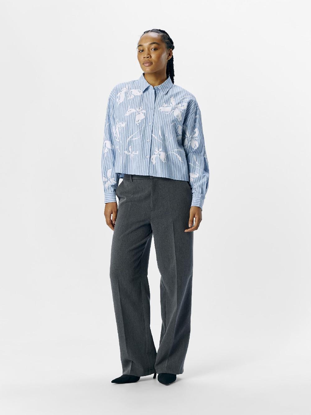 Object Petite CROPPED FIT OVERHEMD