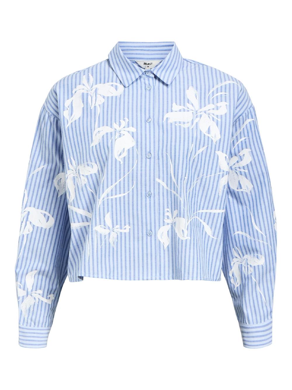 object petite CROPPED FIT OVERHEMD