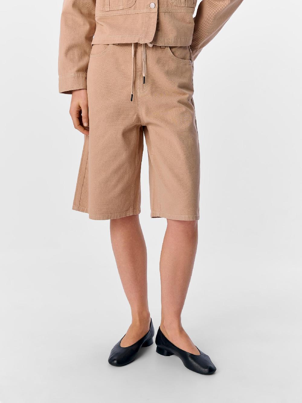 Object Petite DENIM BERMUDA SHORT