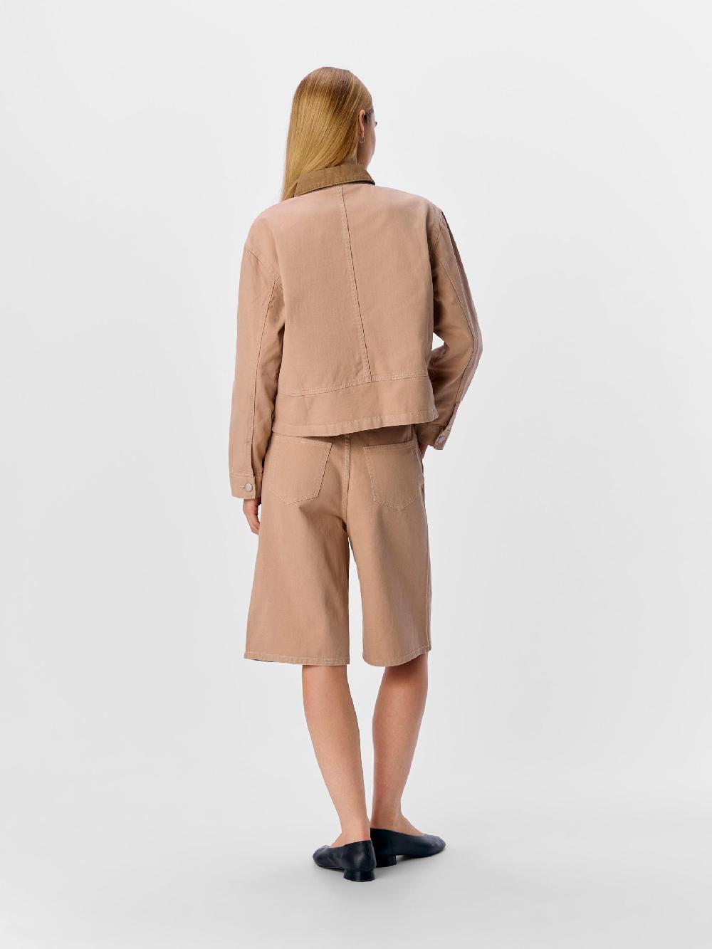 Object Petite DENIM BERMUDA SHORT