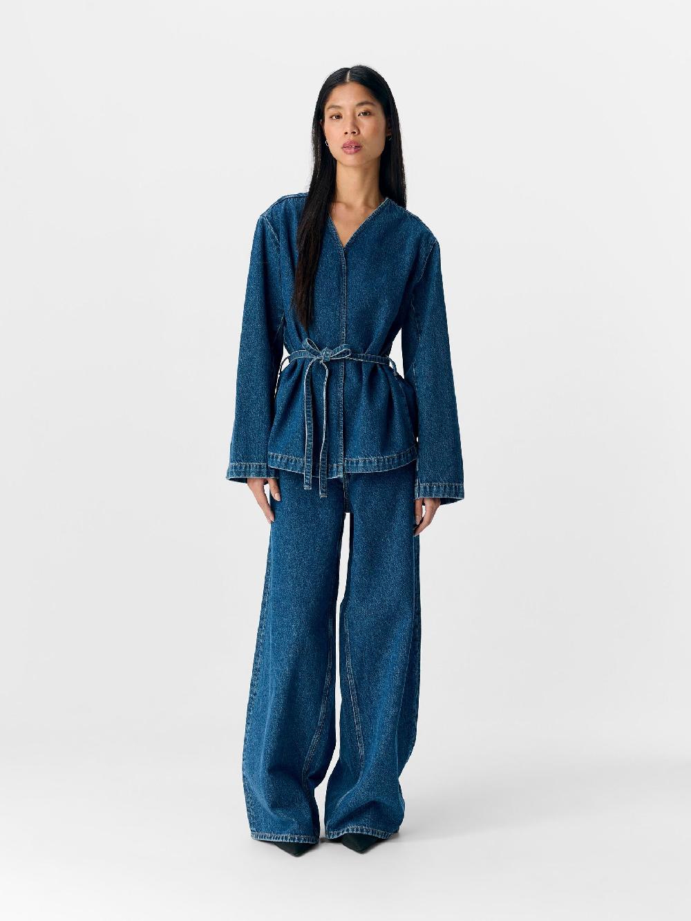 Object Petite DENIM BLAZER