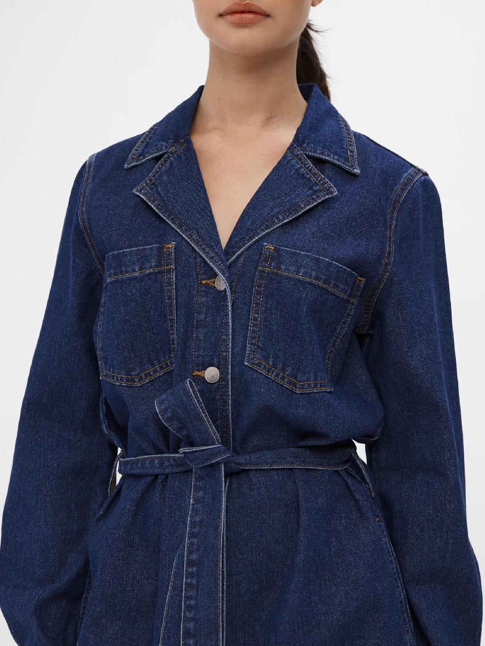 Object Petite DENIM BLOUSEJURK