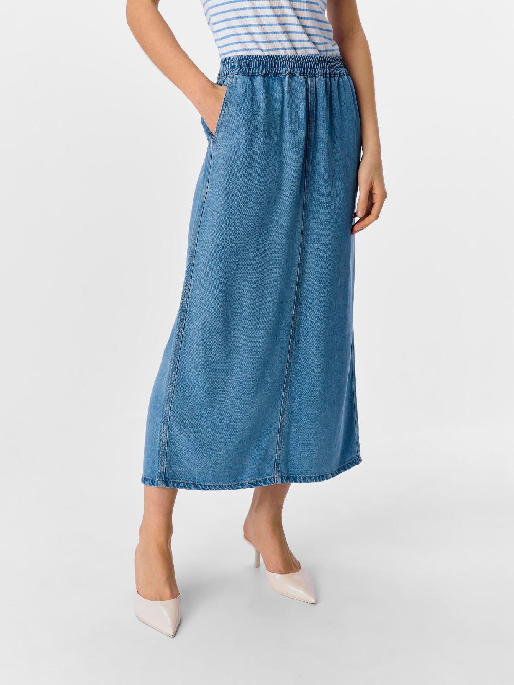 Object Petite DENIM MAXI ROK
