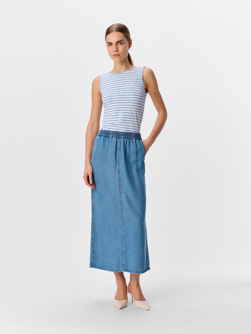 Object Petite DENIM MAXI ROK