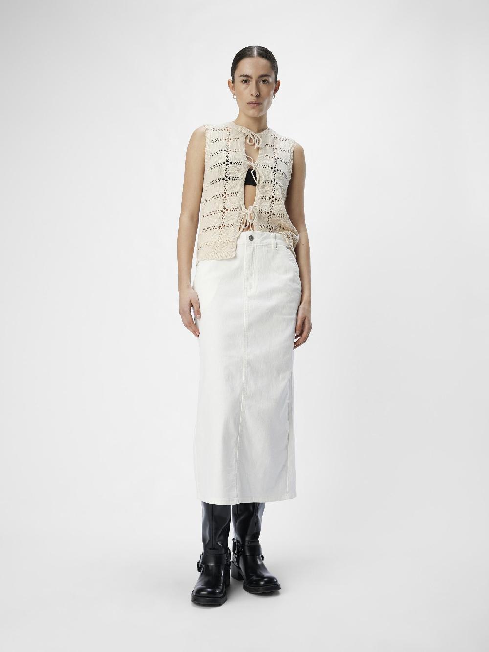 Object Petite DENIM MAXI ROK