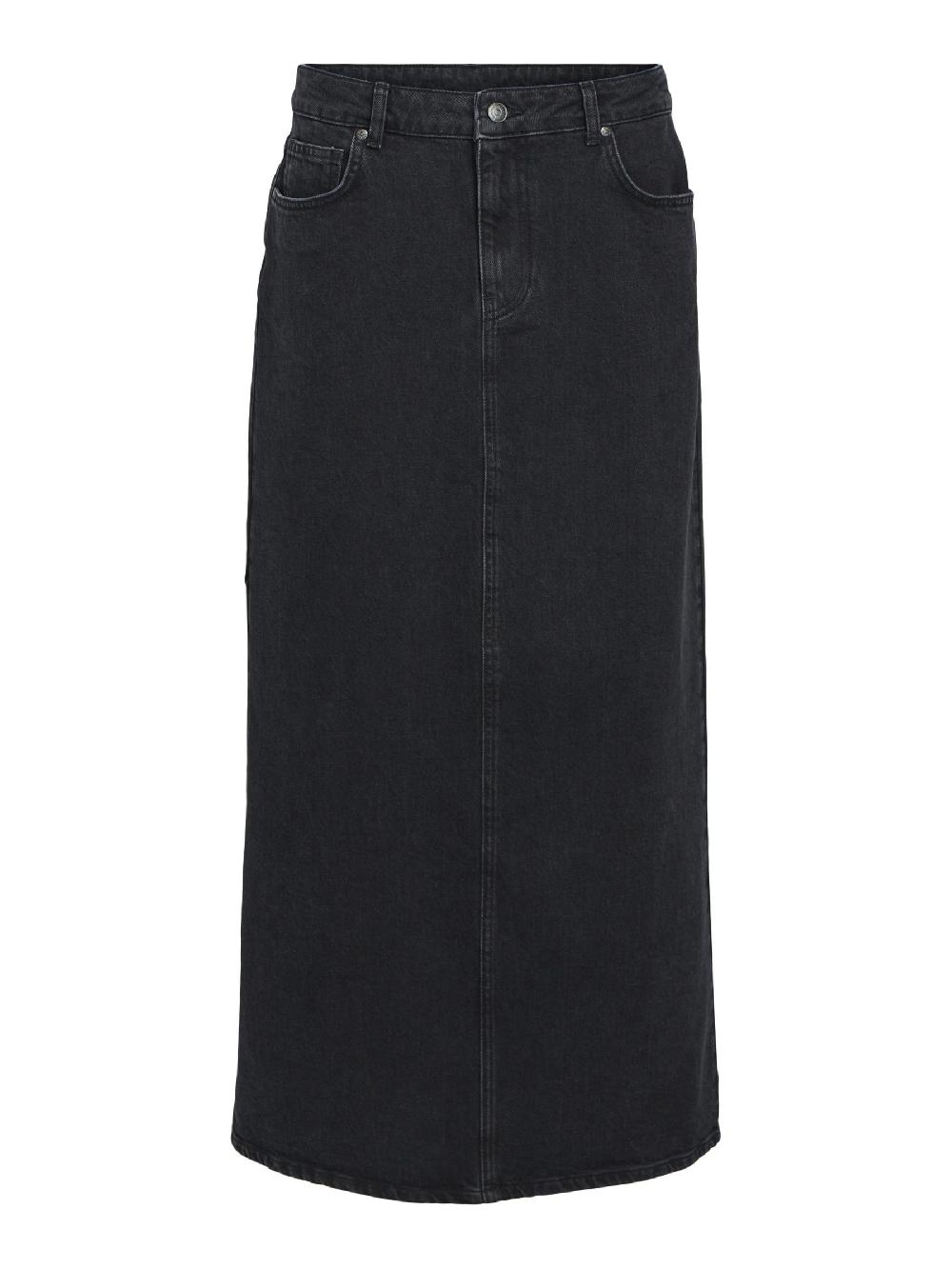 object petite DENIM MAXI ROK