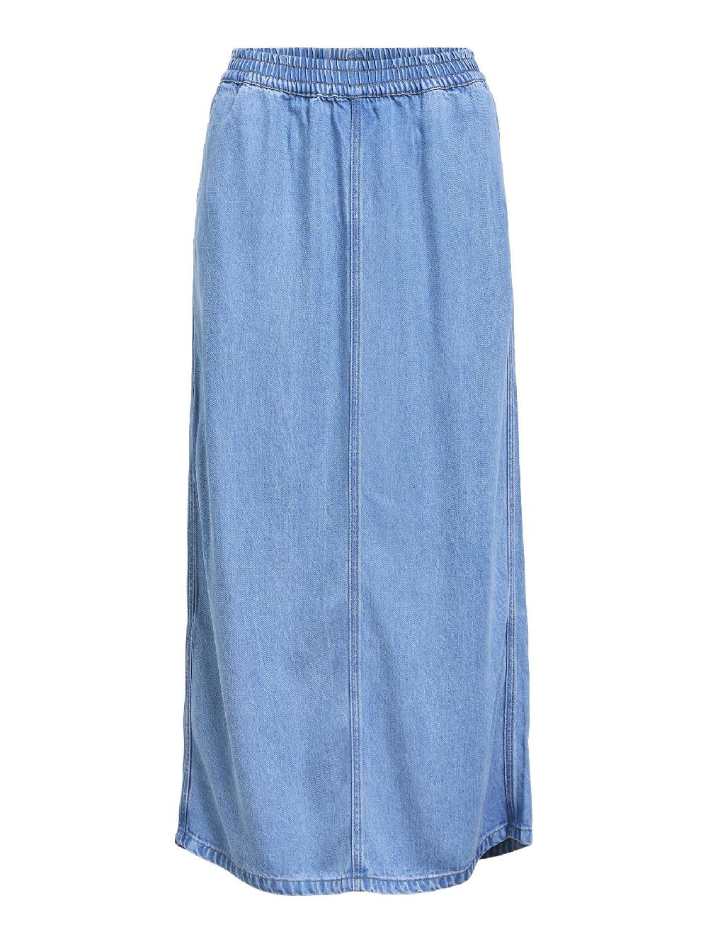 object petite DENIM MAXI ROK