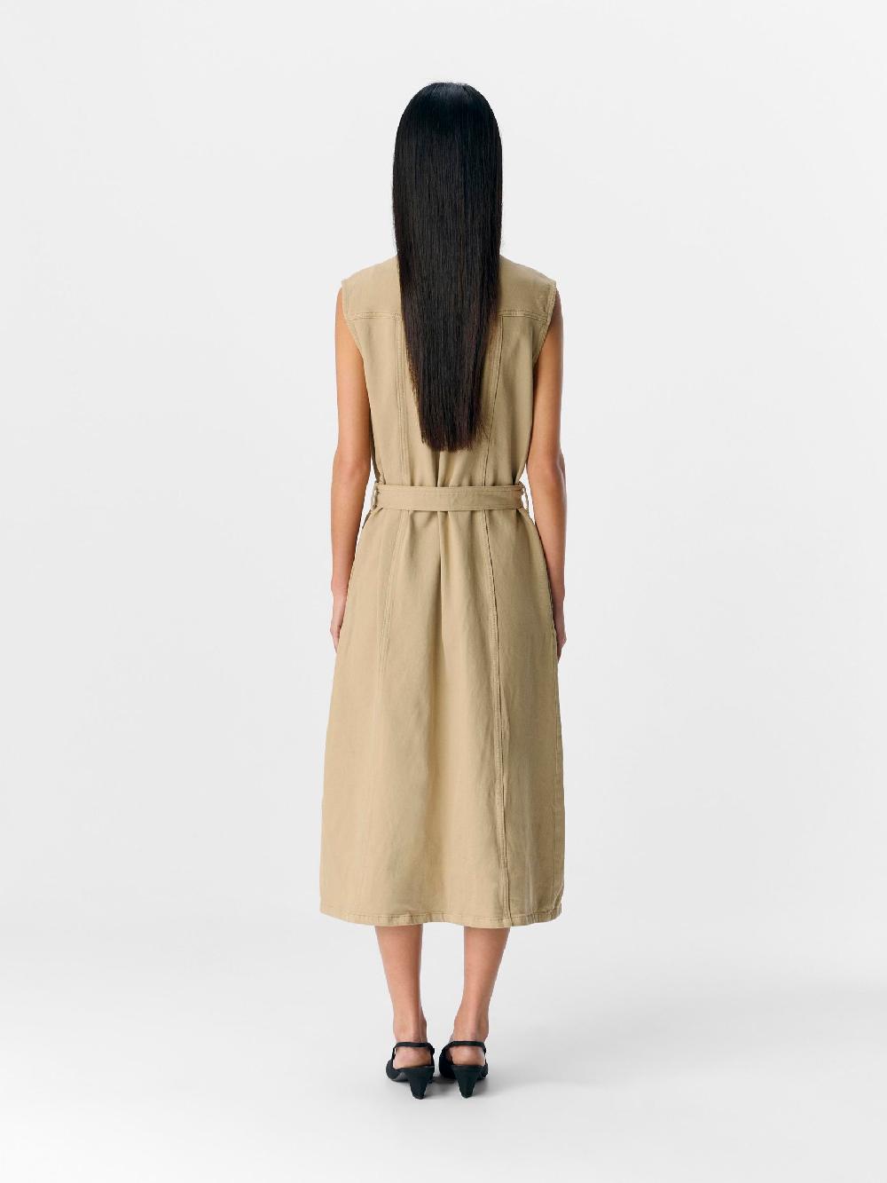 Object Petite DENIM MIDI JURK