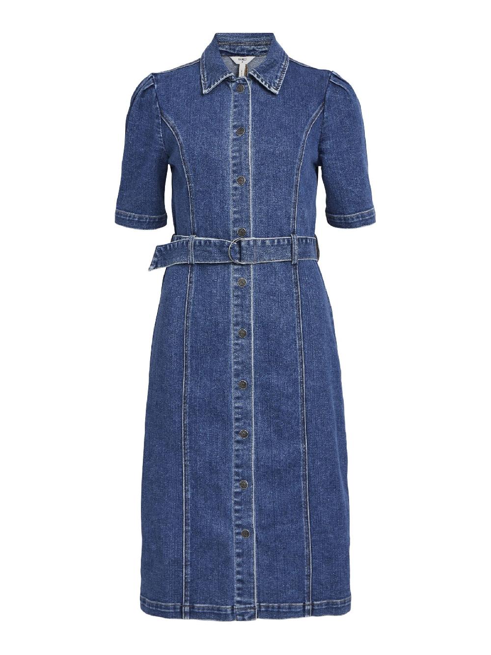 object petite DENIM MIDI JURK
