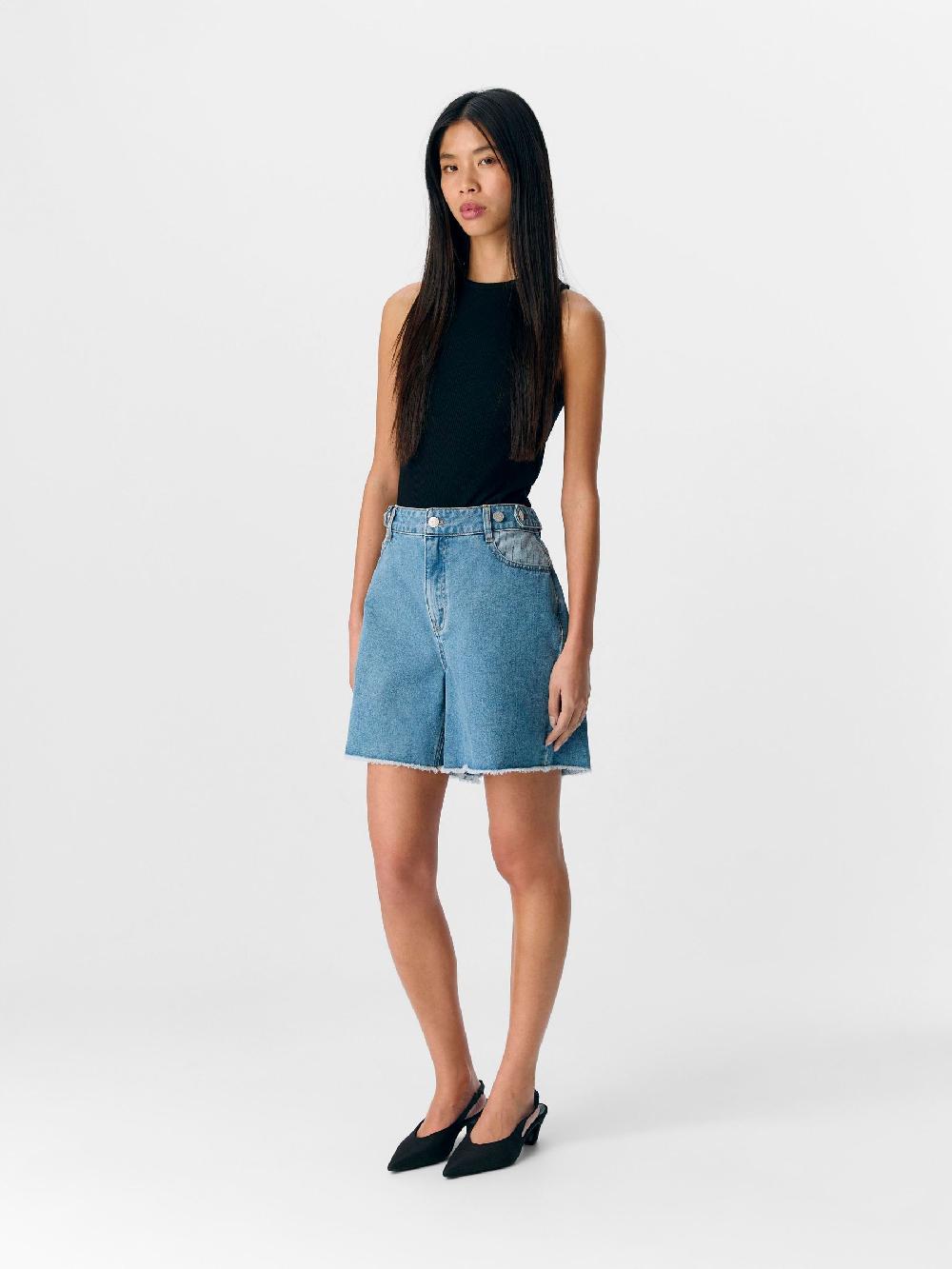 Object Petite DENIM SHORTS