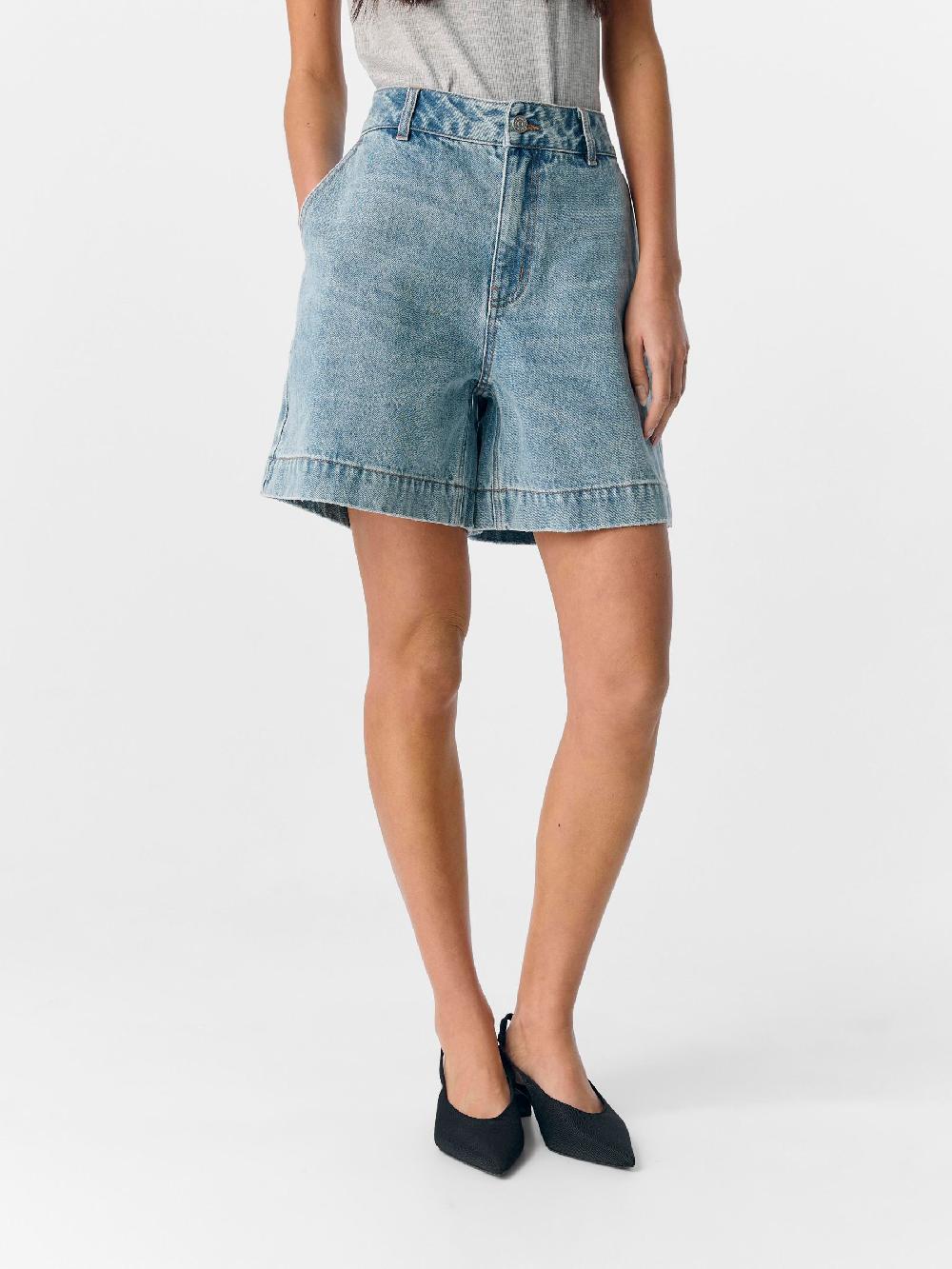 Object Petite DENIM SHORTS