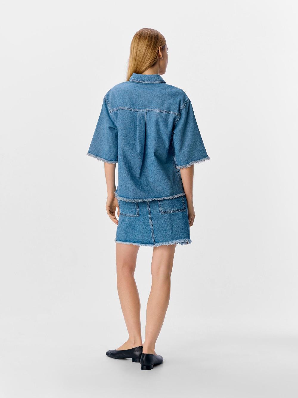 Object Petite DENIM TOP