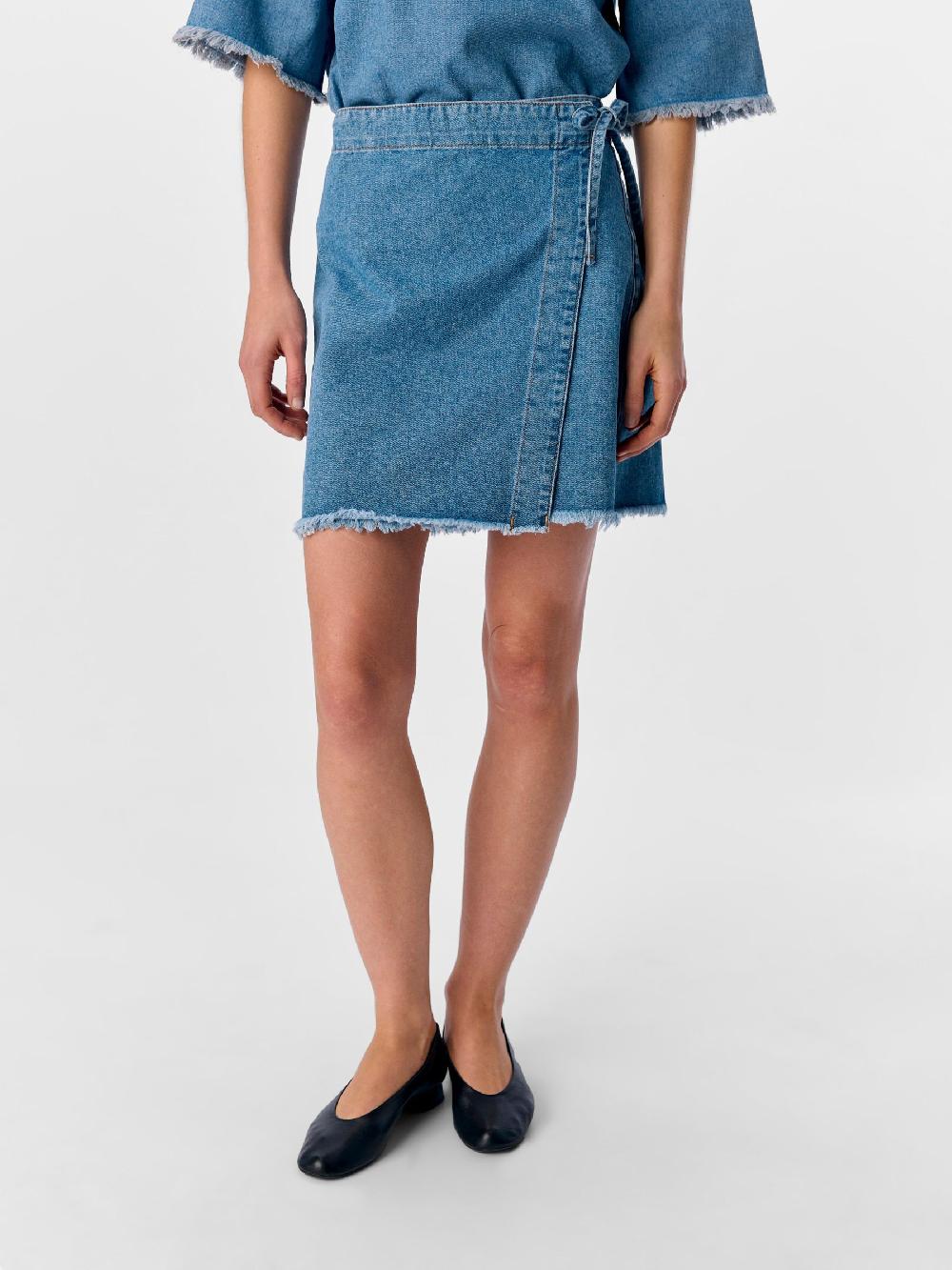 Object Petite DENIM WIKKELROK