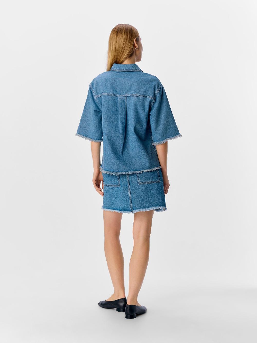 Object Petite DENIM WIKKELROK